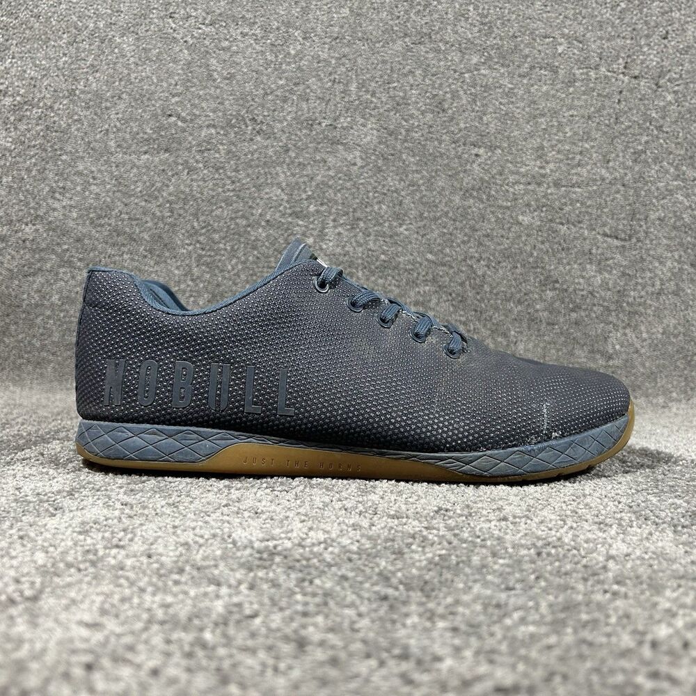 NOBULL Outwork Men’s Size 13.5 Blue Gum Athletic Running Training Shoes Used